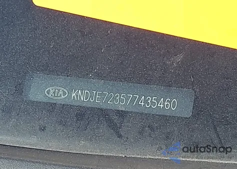 2007 Kia Sportage Ex V6 from USA, damaged, VIN KNDJE723577435460